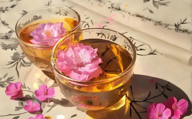 桃花茶的功效与作用有哪些.jpg 桃花茶的功效与作用有哪些.jpg