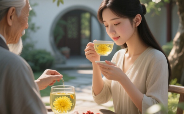 夏季降火喝金丝皇菊怕寒吗.jpg